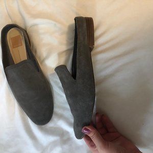 Dolce Vita Gray Suede Loafers Size 9